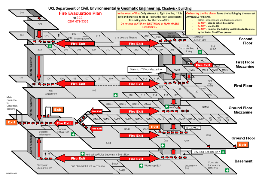 evacuation plan