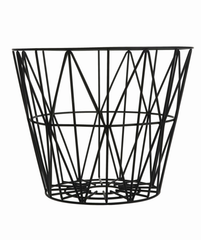 Wire Basket - Black (S, M, L)
