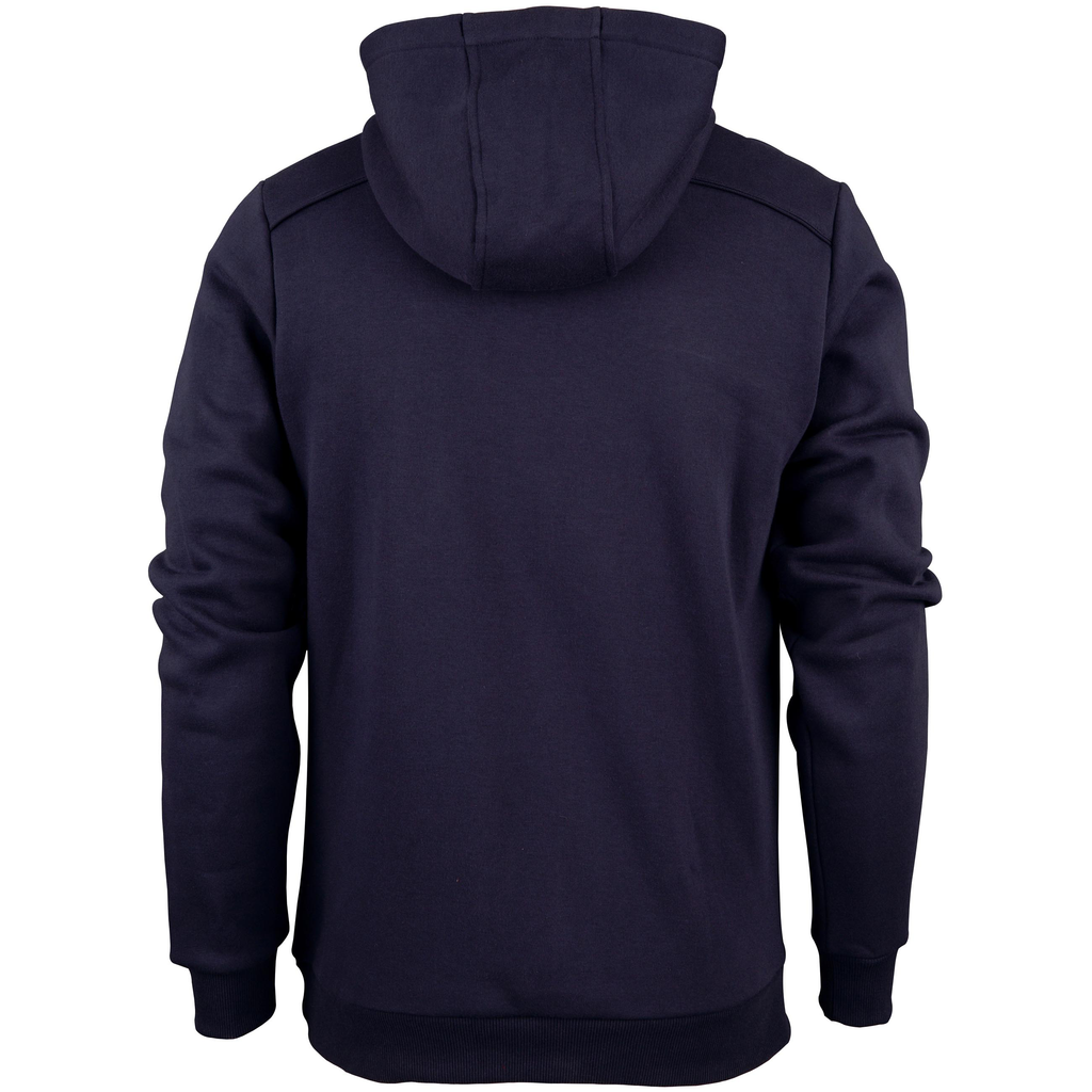 navy and navy hoodie