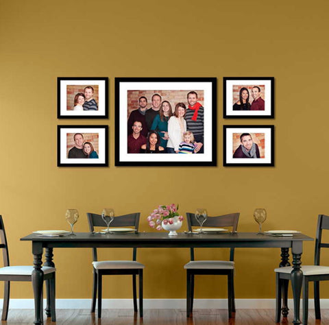tableau encadré photo encadrée tableau sur cadre photo de famille photo imprimé sur tableau