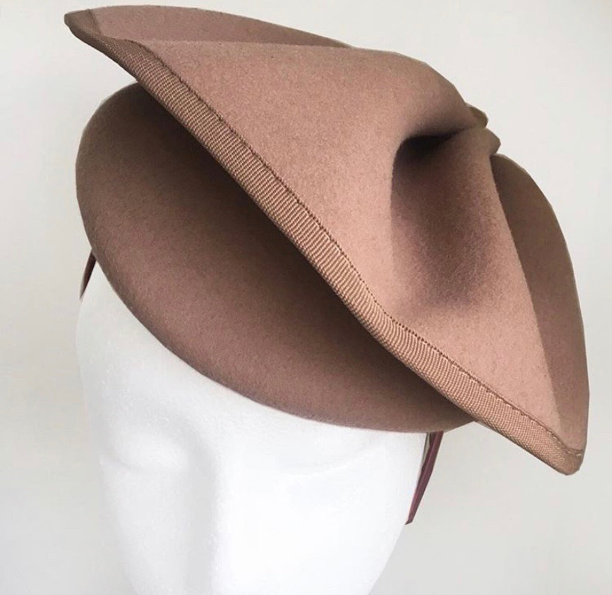 taupe occasion hats