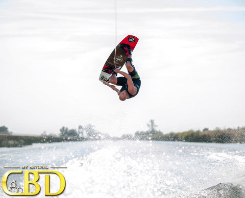 CBD Tinctures from My Natural CBD Help Chad Lowe when he wakeboards