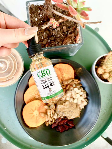 Isolate CBD with food 