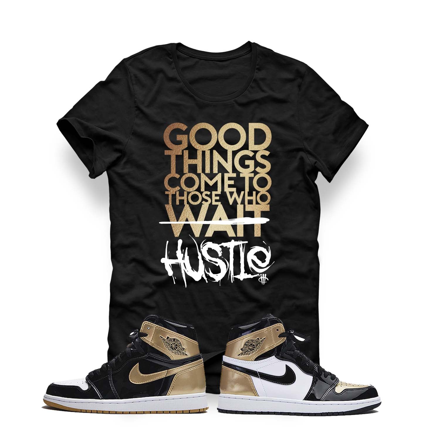 gold toe jordan 1 outfit