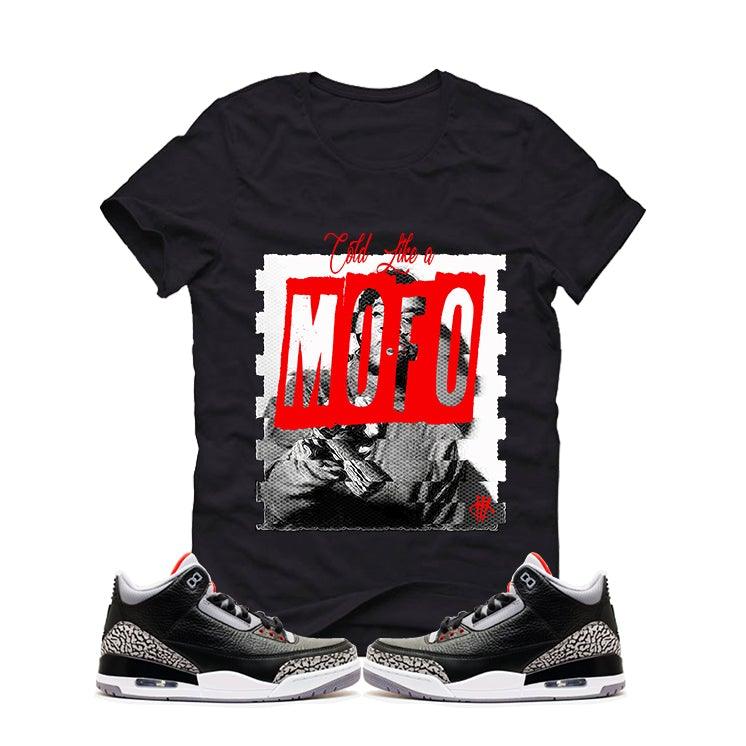 detrás lente junio Air Jordan 3 OG Retro Black Cement Black T (Cold like) – illCurrency  Sneaker Matching Apparel