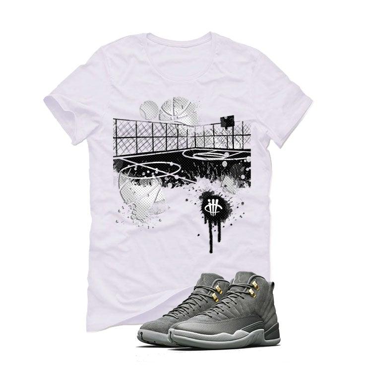 dark grey jordan 12 shirt