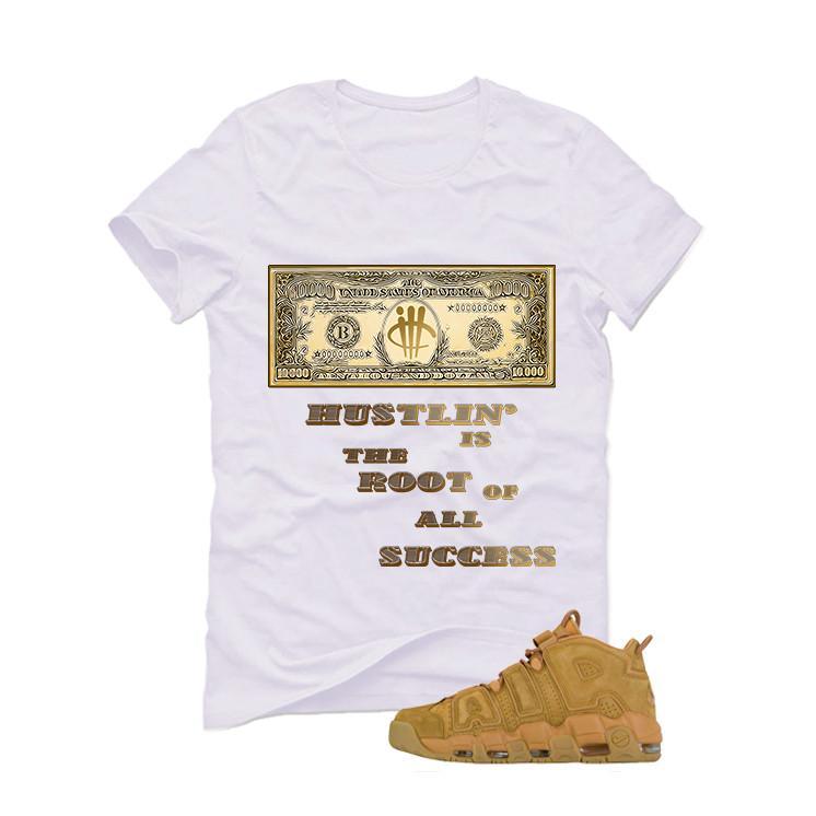 Nike Air More Uptempo Wheat Flax White T (Hustlin') – illCurrency Matching Apparel