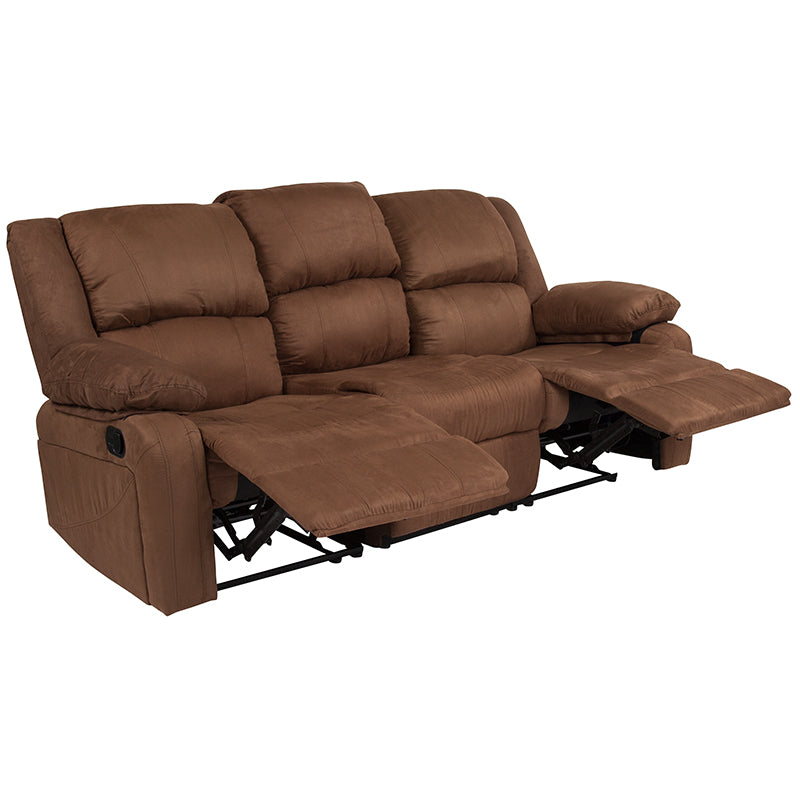Flash Furniture Harmony Series Brown Leather Recliner for sale online 