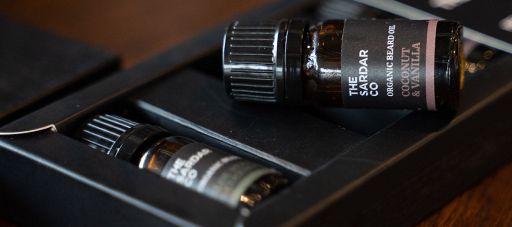 beard oil sample set