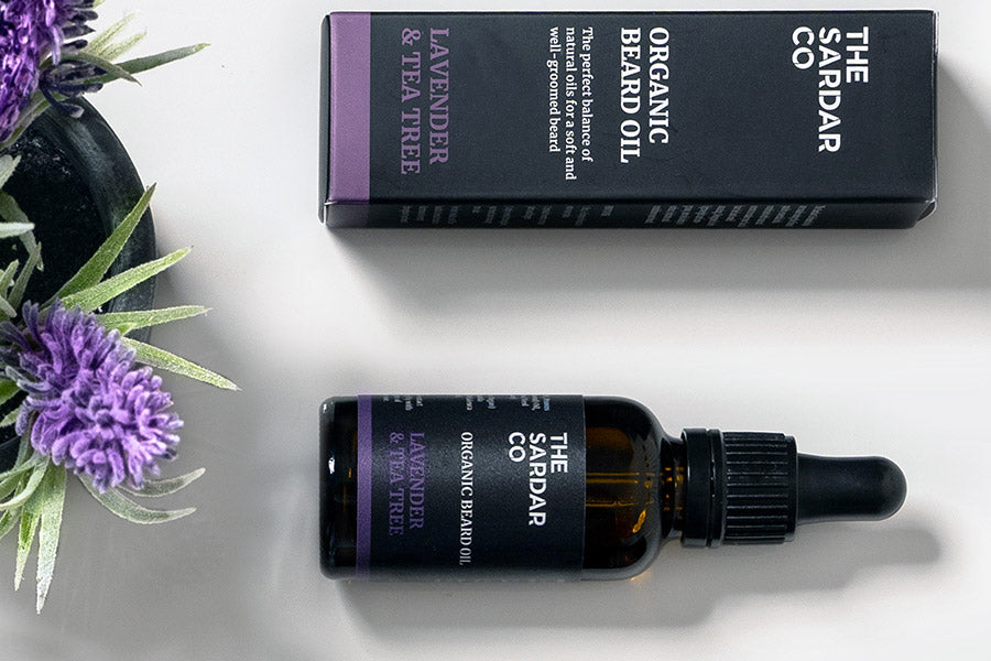 lavender and tea tree beard growth oil