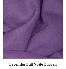 lavender purple wedding turban
