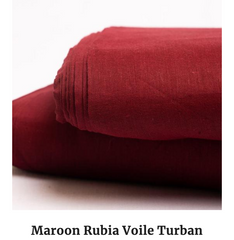 maroon wedding turban