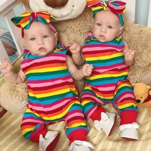 real life baby dolls twins