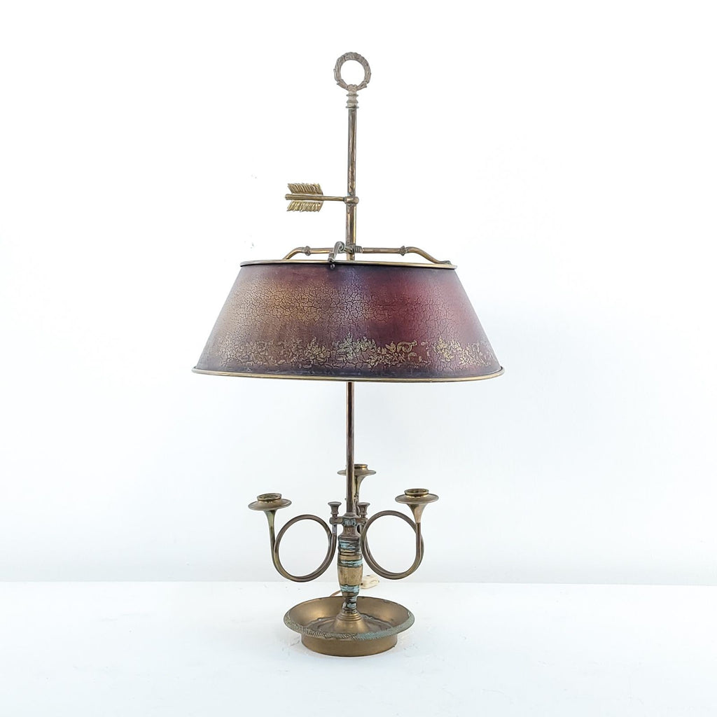 Belle Epoque Bouillotte Lamp, France circa 1900