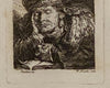 Rembrandt Etching #35, by Francesco Novelli