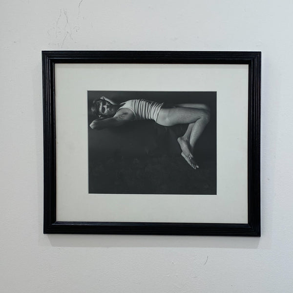 Vintage Judy Dater Photograph of a Reclining Male