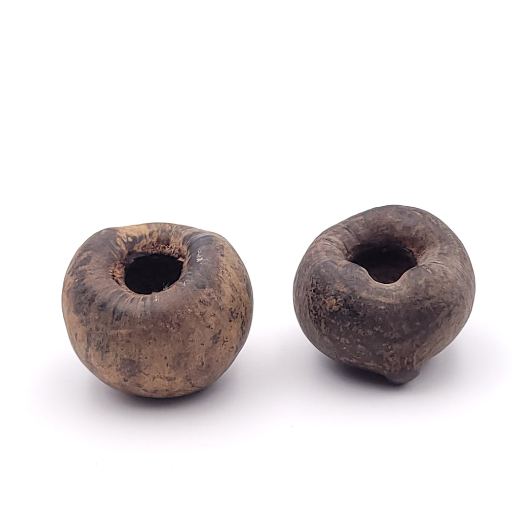 Pair of Curious Seed Pods Used for Storage, Possibly SE Asia, 19th Century