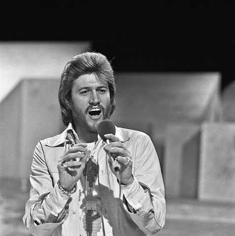 Barry Gibb from The Bee Gees