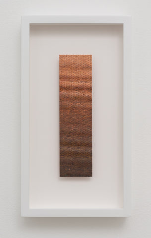 Robert Wechsler - 1000 LIBERTY's - The word “LIBERTY” cut from 1,000 pennies arranged in gradient