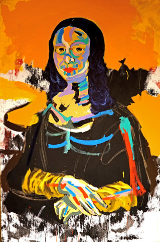 Bradley Theodore - Mona Lisa - Acrylic on Canvas