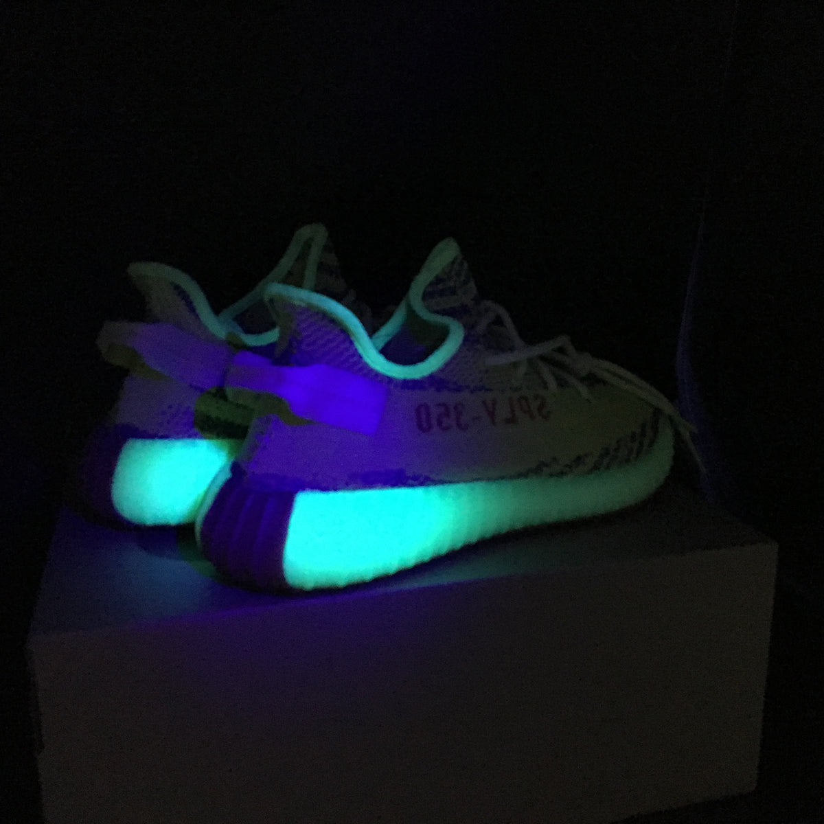 yeezy yellow glow