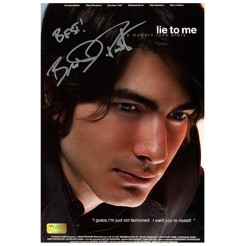 delay shear fountain Brandon Routh Autographed Lie To Me 8x12 Photo – Celebrity Authentics
