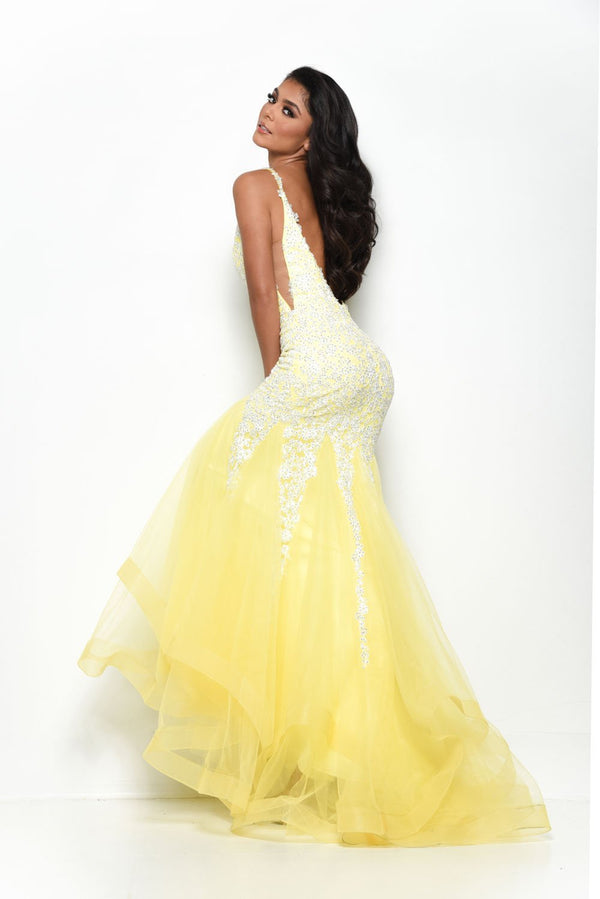 yellow couture dresses