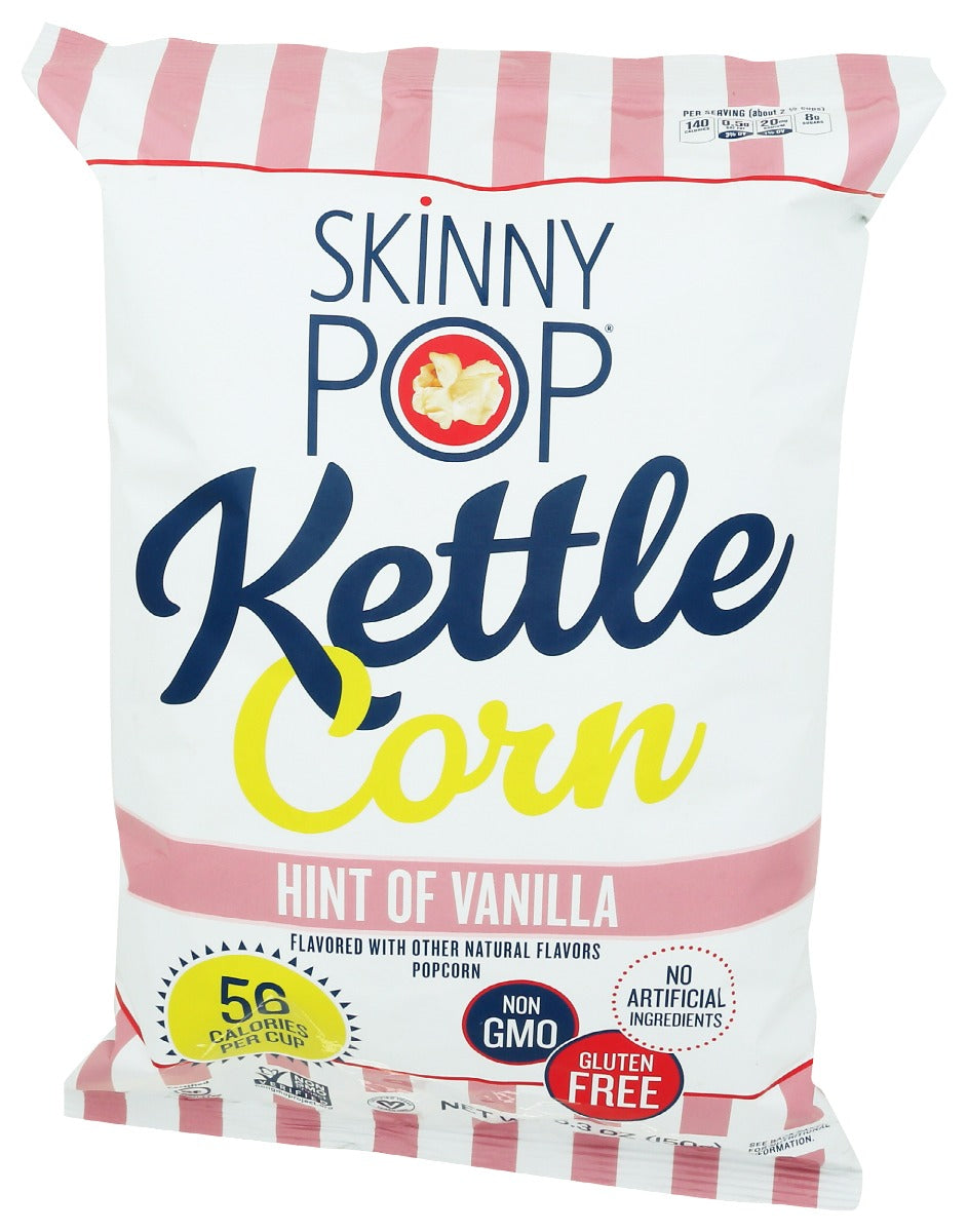 skinnypop popcorn sweet vanilla