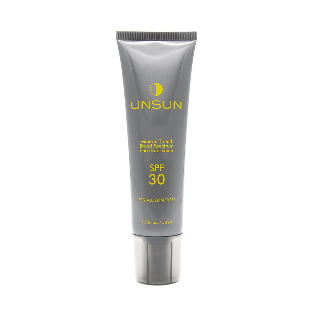 unsun everyday mineral tinted face sunscreen