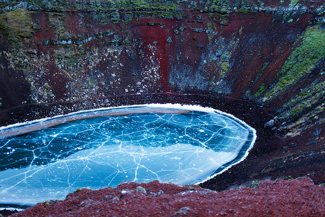 Grainline Studio | Iceland | Kerið Crater Lake