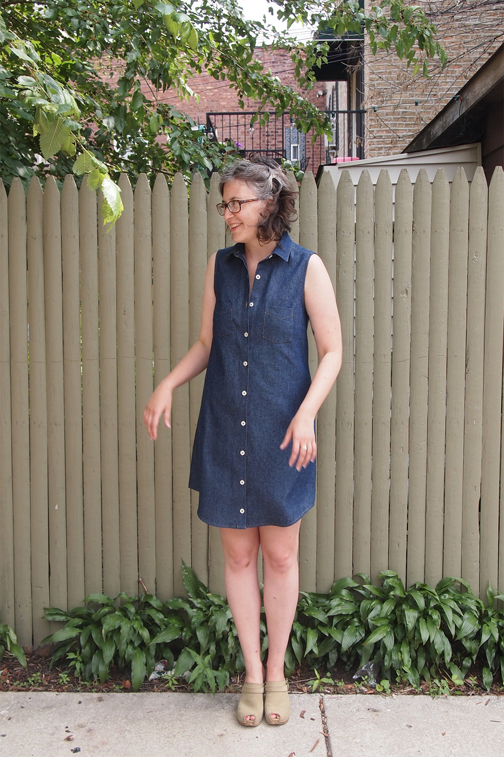 Grainline Studio | Alder Shirtdress V1: Dark Denim