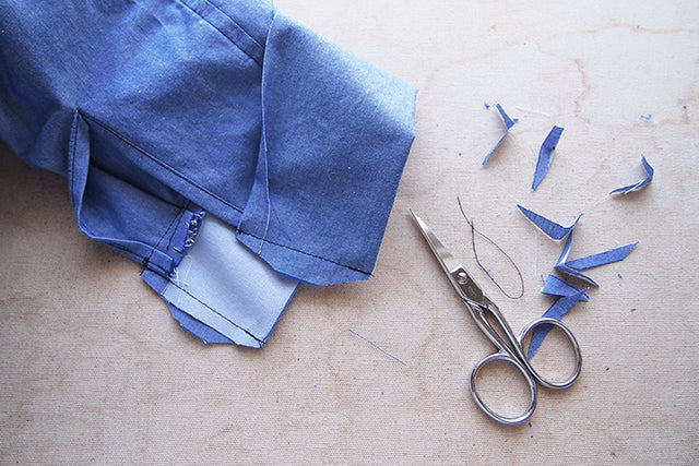 Archer Sew-Along: Buttons and Hems