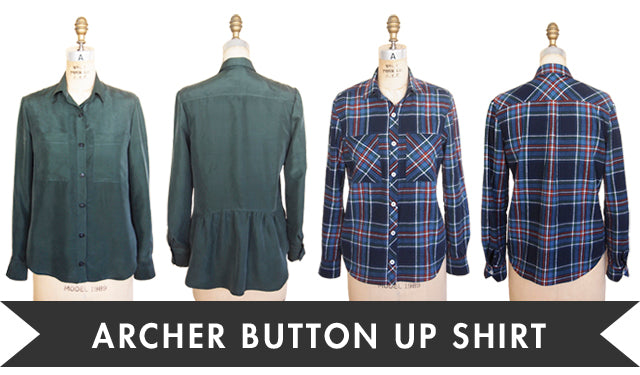 Grainline Studio Archer Button Up Pattern