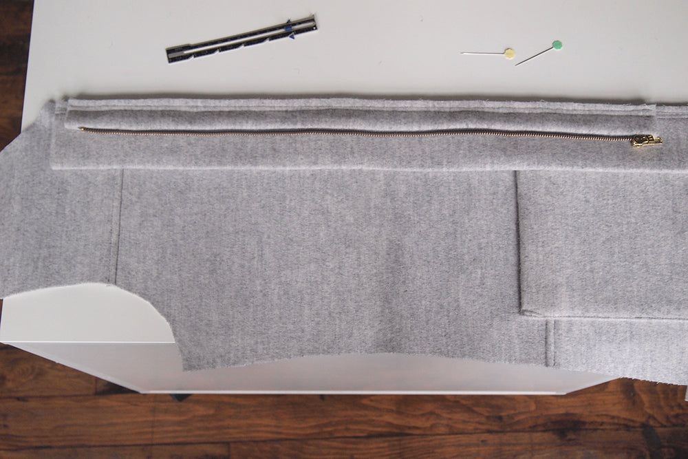 Cascade Sew-Along: View B Front Bands | Grainline Studio