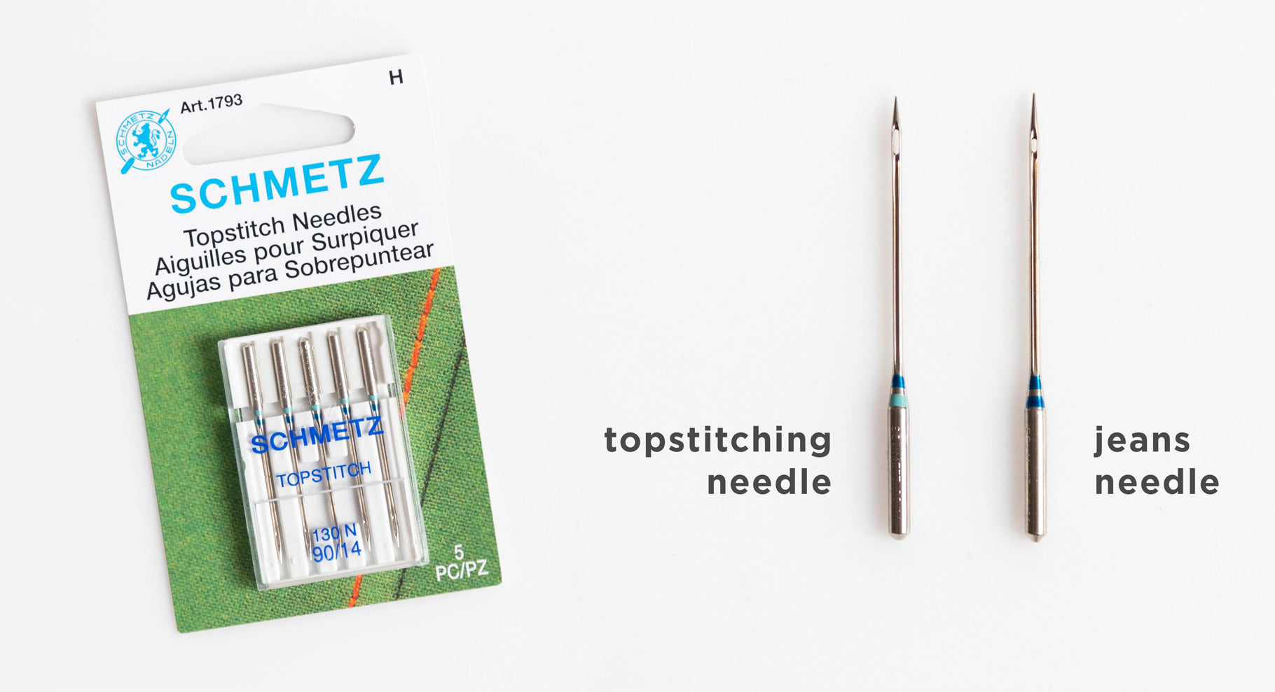 Our Top Tips for Professional Topstitching: Using the proper needle size | Grainline Studio