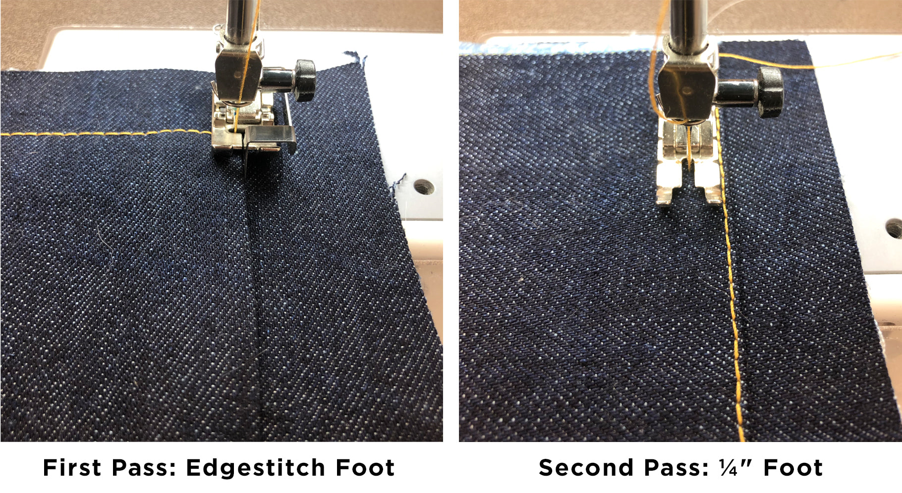 Our Top Tips for Professional Topstitching: Aligning your Stitching | Grainline Studio
