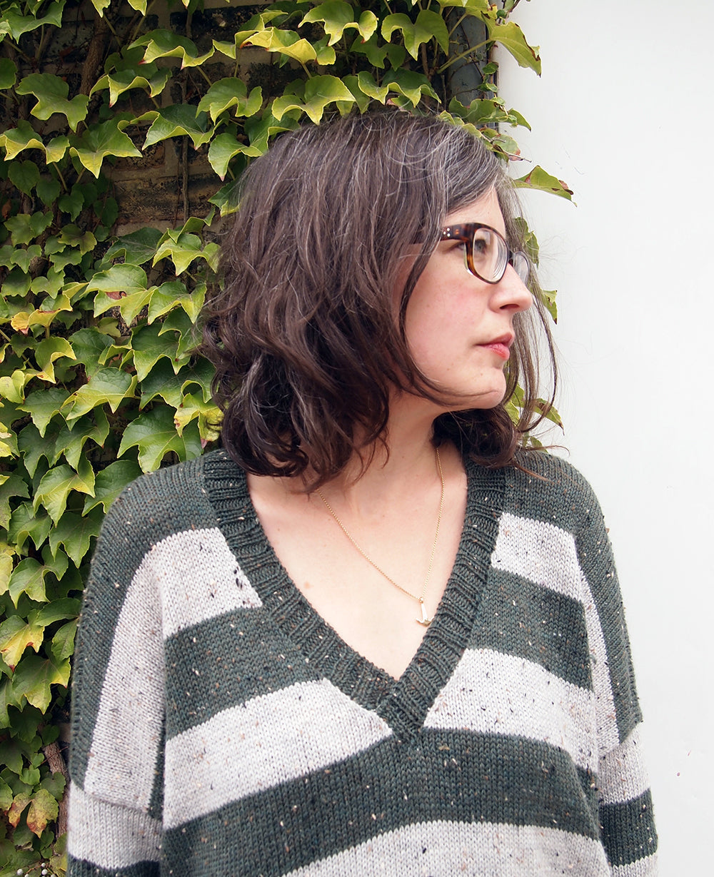 Grainline Studio | Handknit: Benton Sweater