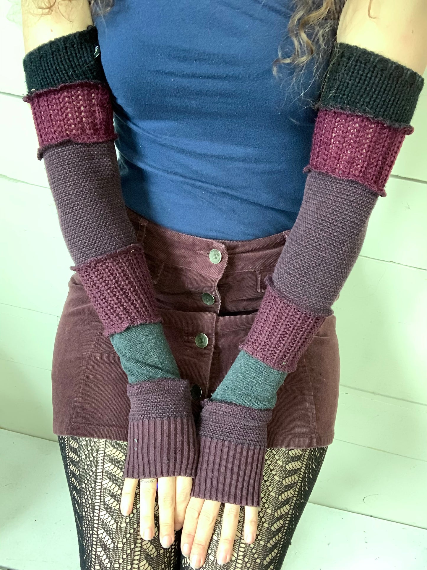 The beautiful plums sleeves