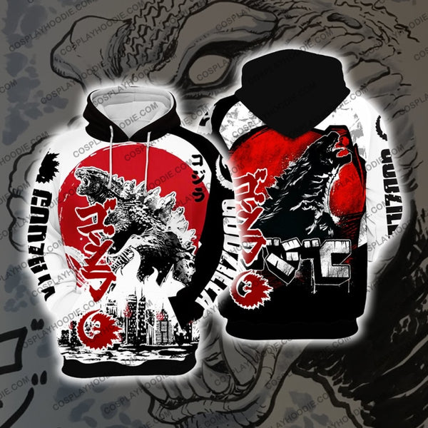 godzilla hoodie