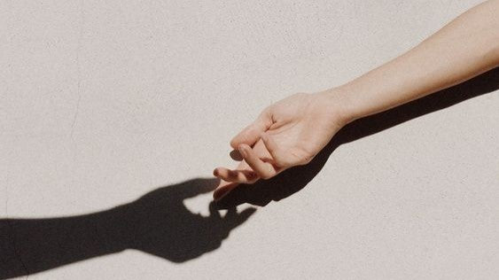 reaching out