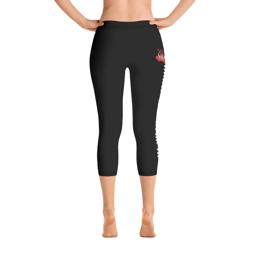Capri Leggings with "Make a Statement" logo on Right side.