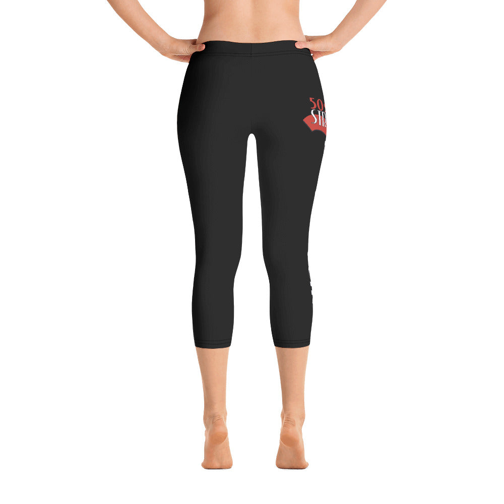 Capri Leggings with "Be Different" logo on Right side.