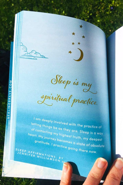 I am deeply involved with the practice of letting things be as they are. Sleep is a way of contacting my highest truth, my deepest heart. My journey becomes a state of absolute gratitude. I practice going there now.