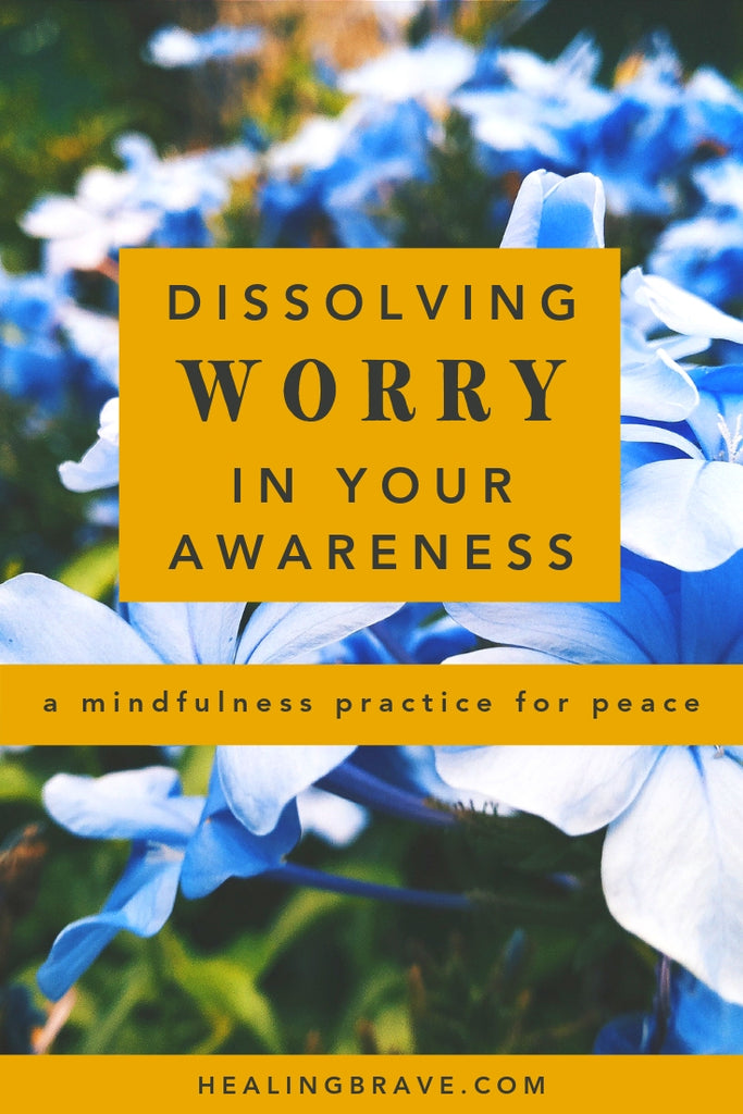 Try this simple mindfulness practice next time you feel trapped by your own thoughts. It’s short and you can use it anytime, anywhere. Instead of destroying the worry, you’ll dissolve it in your focused awareness. Then you can move through your day (or night) feeling calm, capable, and open to what’s next.