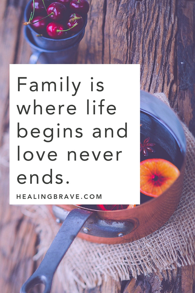 It’s not what you have in life that matters, but who you share your life with. The people who lift you up, push you forward, celebrate your successes, and love you through every bump in the road… that’s family. Read these family quotes to celebrate the people you call family, whether through blood or pure love (or both).