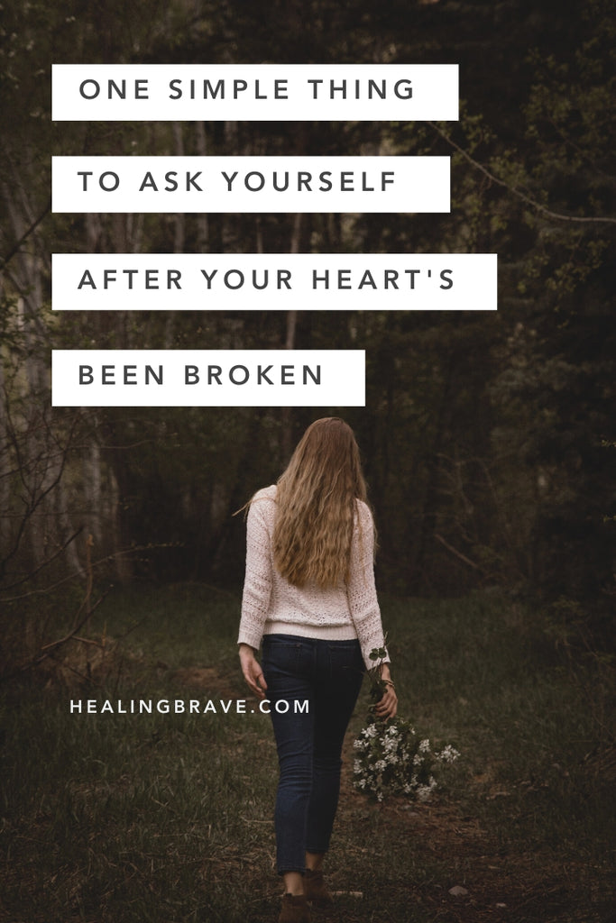 If you've ever thought things like "Why me?" or "What if... ?" here's another, more helpful question for you: now that you’re here, after all you've been through, what will you do? Instead of trying to change the past or escape the facts, this one simple question puts you in the present moment: where new life can grow.