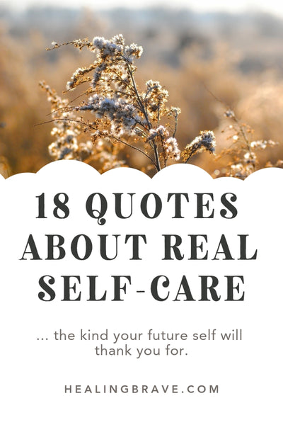Surprise: each of these quotes about self-care are from my new book, Sleep Rituals, which happens to be about more than getting a good night’s sleep: it’s a self-care menu. Basically, you’re asking yourself how you can help your future self and that, in itself, is a recipe for a nice, long moment of real rest. (Sweet relief)