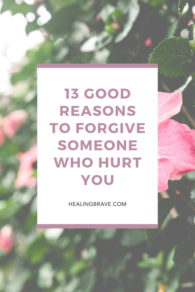 It's easy to say forgiveness heals, that it's for the injured and not the offender, but it's another thing entirely to forgive. Forgiveness is a process rather than an event. It's an unfolding decision, one you make again and again. But why forgive someone who's hurt you? Here are 13 good reasons to try.