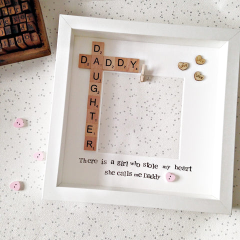 daddy daughter photo frame