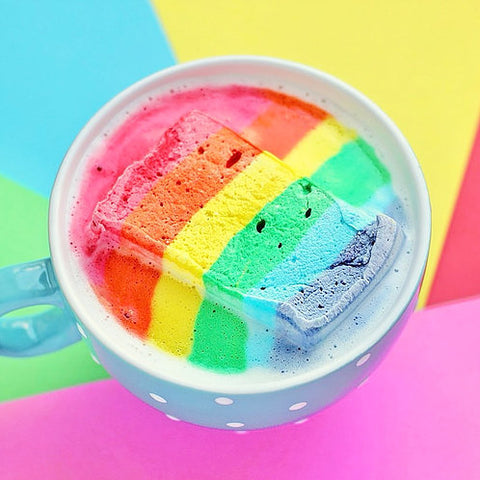 rainbow marshmallow